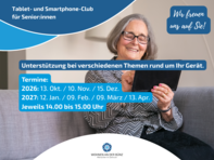 Tablet- und Smartphone-Club für Senior:innen im WAB