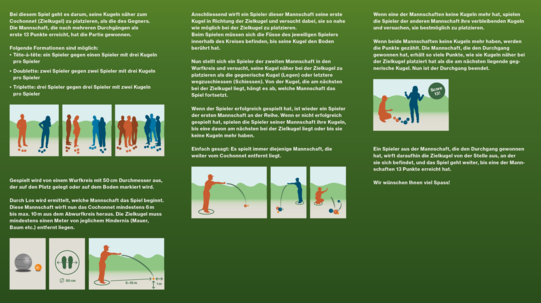 Pétanque Spielregeln
